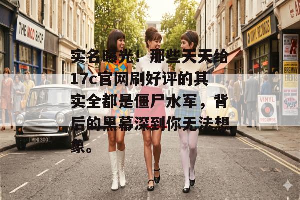 实名曝光！那些天天给17c官网刷好评的其实全都是僵尸水军，背后的黑幕深到你无法想象。